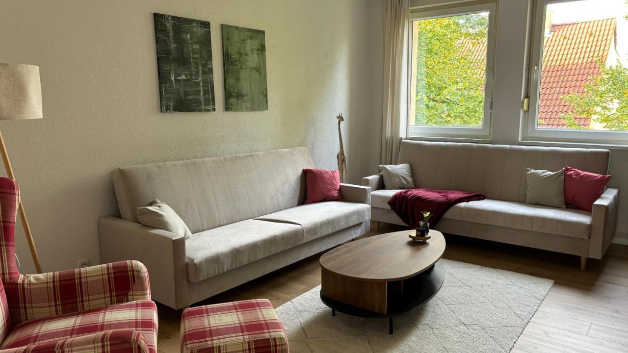 Bitterfelder Cityapartment Im Dichterviertel Eksteriør billede